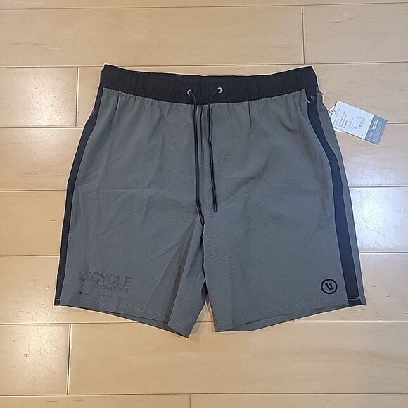 Vuori Other - NWT Vuori Peak Athletic Shorts Mens M Oregano Green Gym Performance Stretch Golf